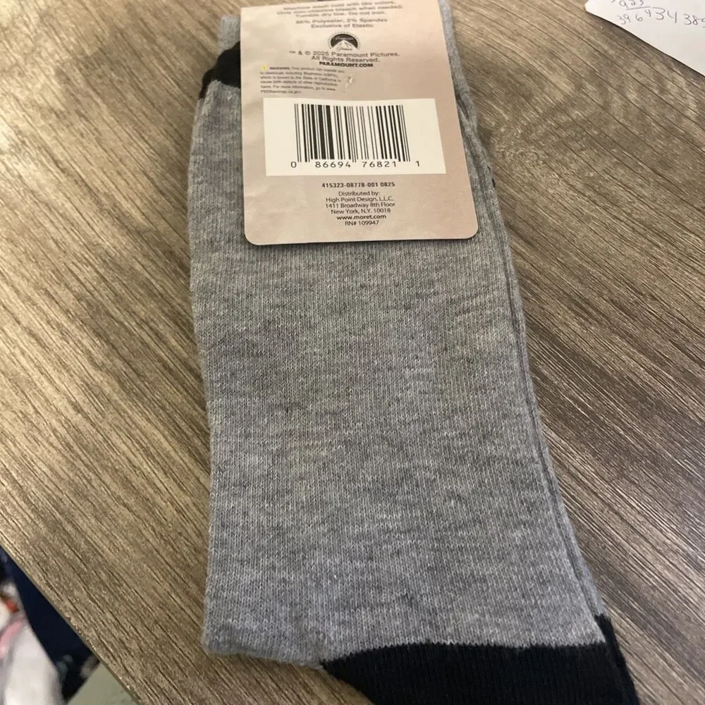 FERRIS BUELLER'S DAY OFF - Men's crew socks Size 10-13 NWT Paramount